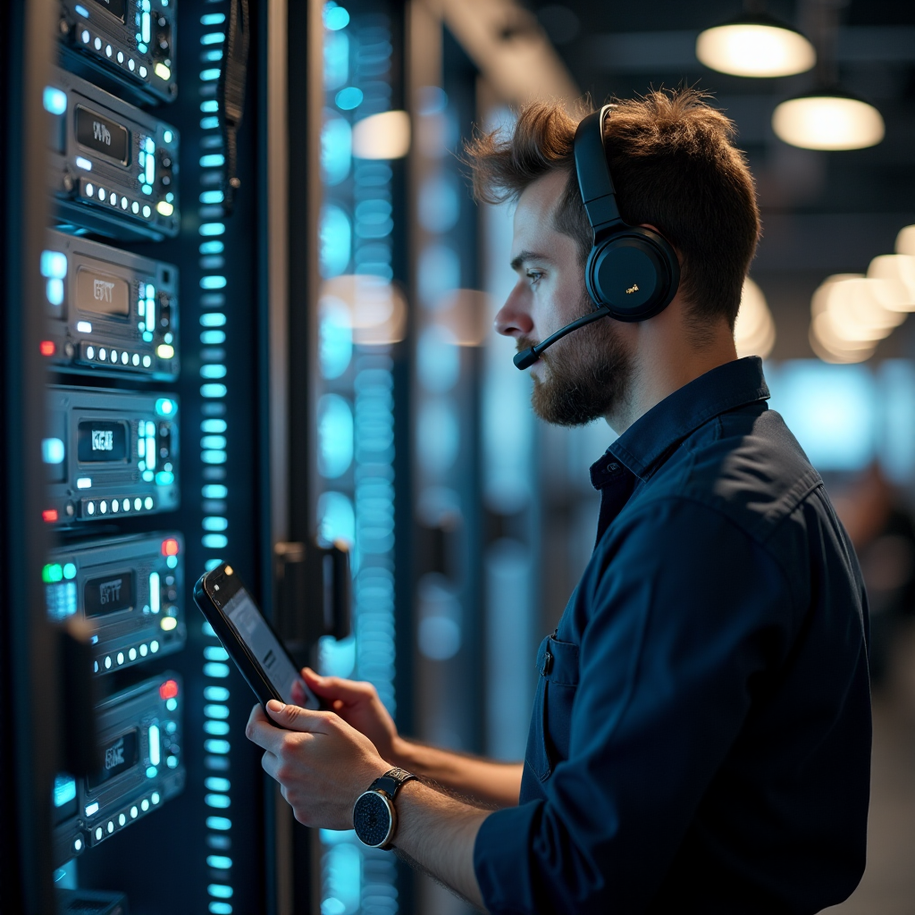 IT Support Specialist i serverrom